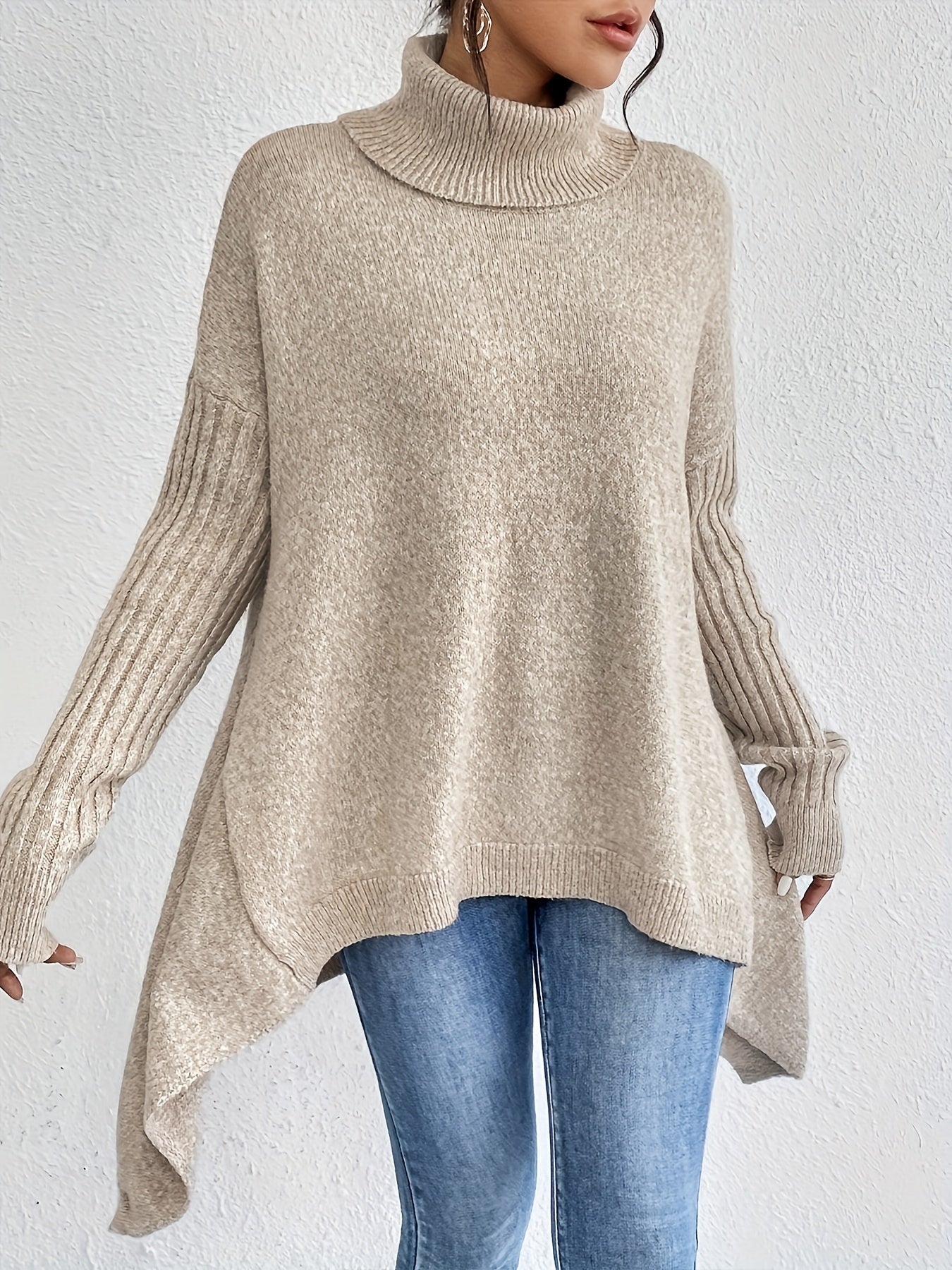Dames Coltrui | Oversized pasvorm met turtleneck