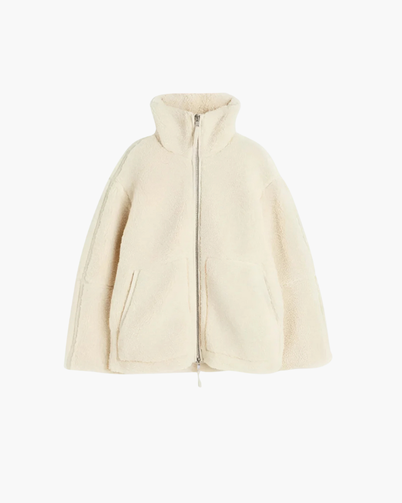 Nalani – Dames sherpa jacket met oversized pasvorm