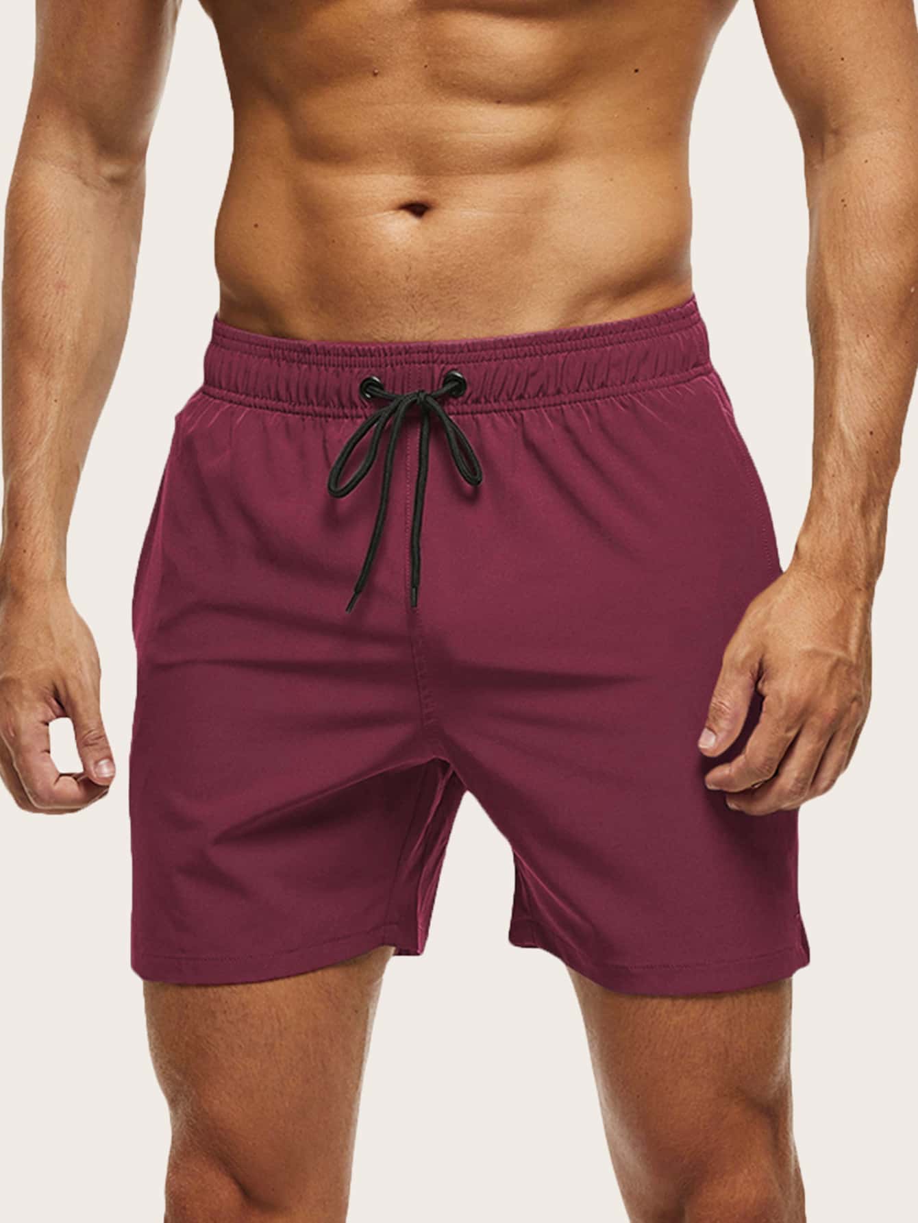 Sandro – Heren Zwembroek in Sneldrogend Design