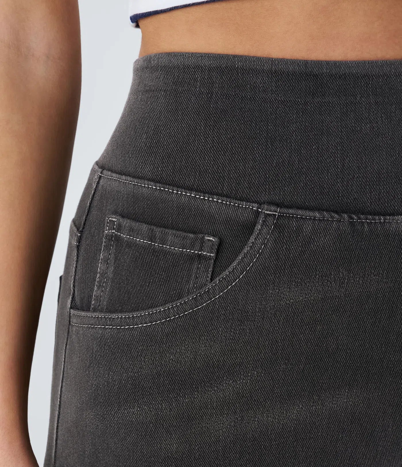 Dames High-Waist Stretch Broek | Comfortabele pasvorm met corrigerende tailleband