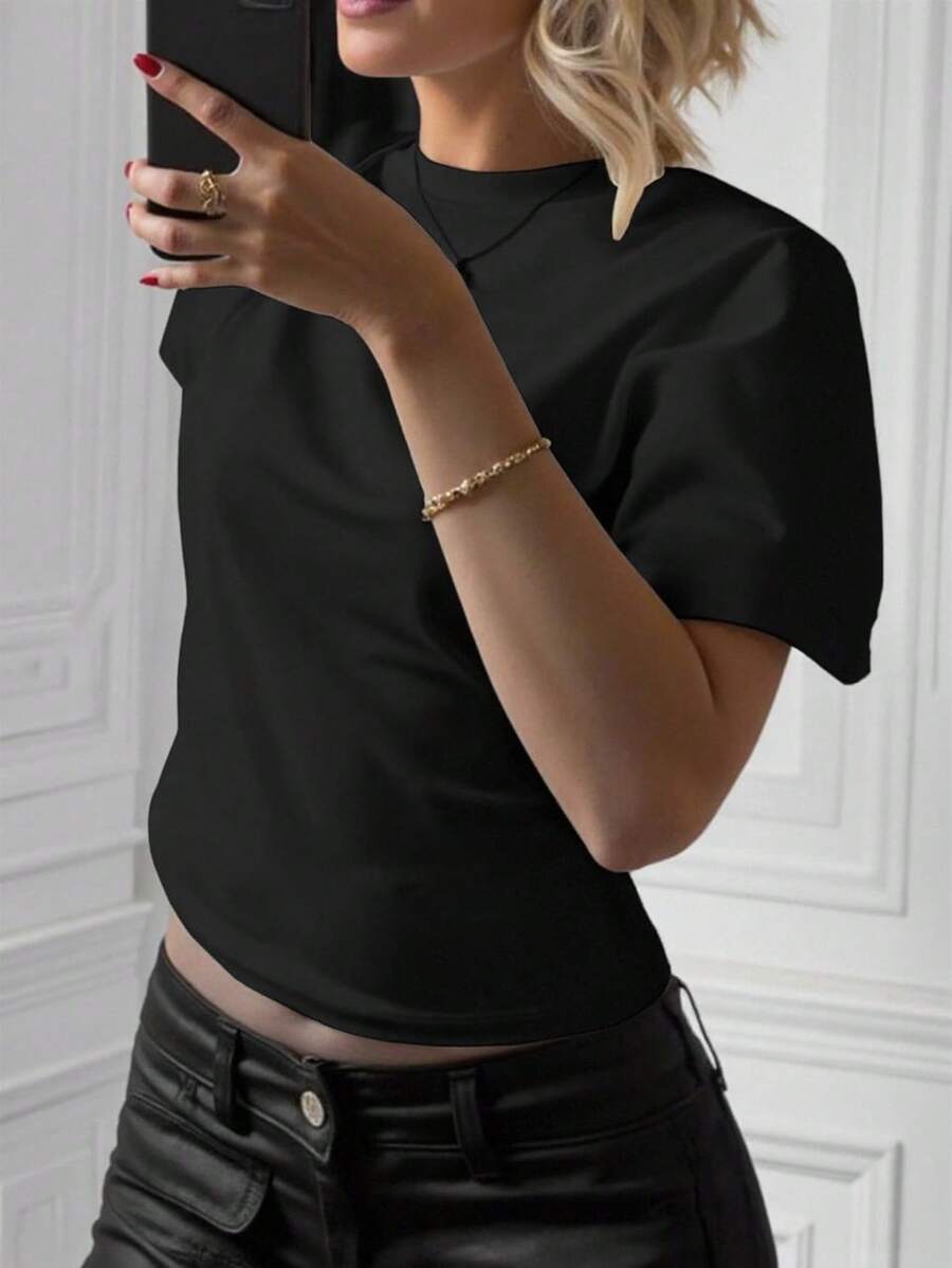 Ceyla – Dames losvallend T-shirt in trendy oversized stijl