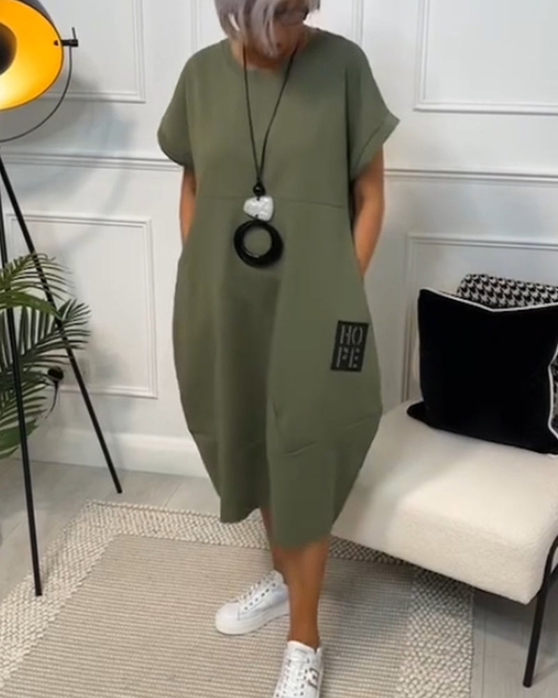 Dames Casual Jurk | Comfortabel en stijlvol met speelse details