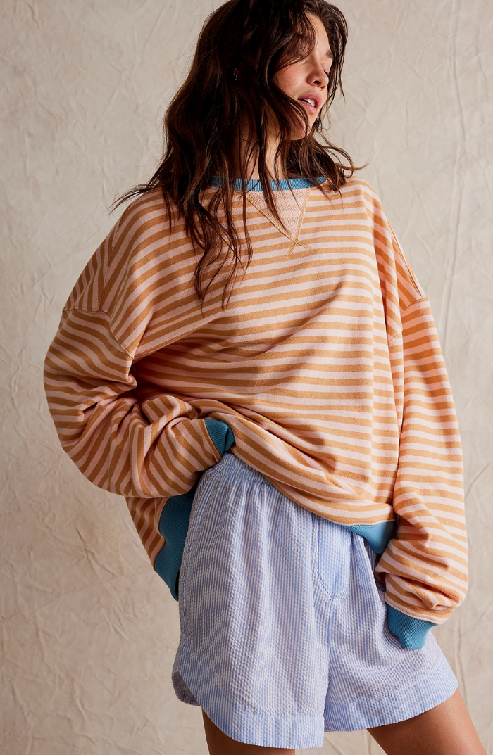 Dames Oversized Trui | Stijlvol gestreept en comfortabel