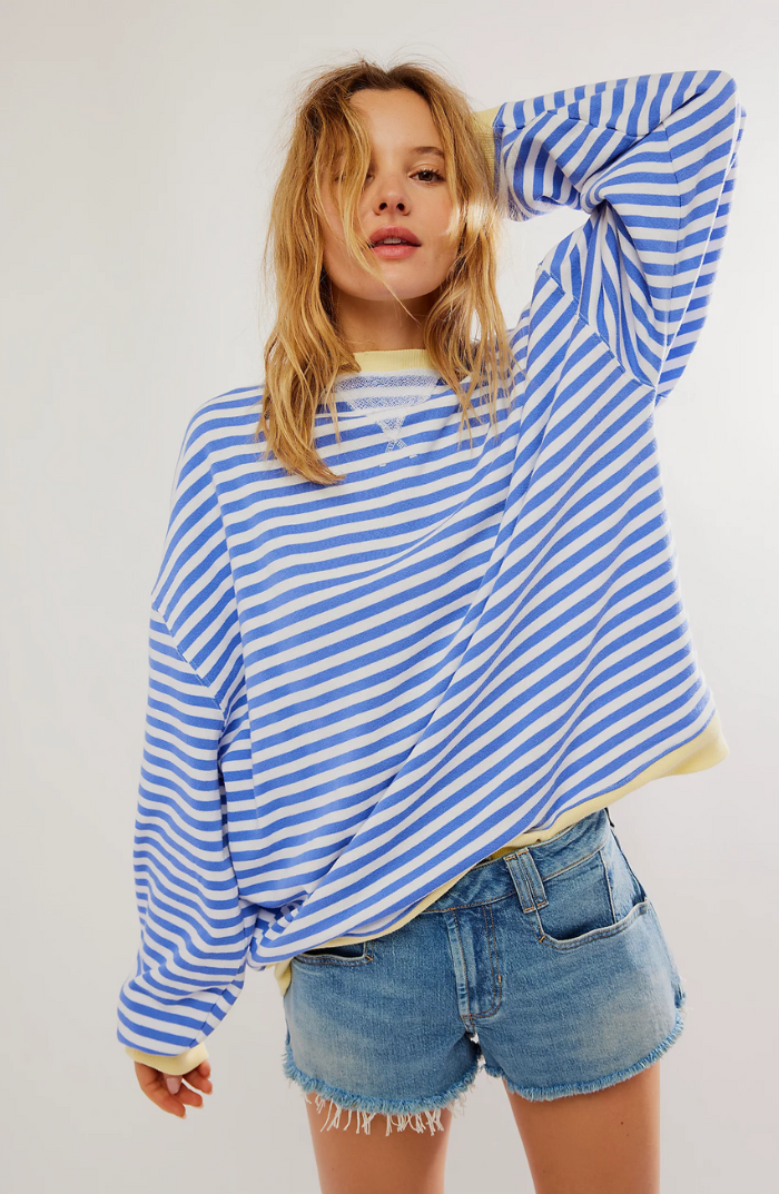 Dames Oversized Trui | Stijlvol gestreept en comfortabel