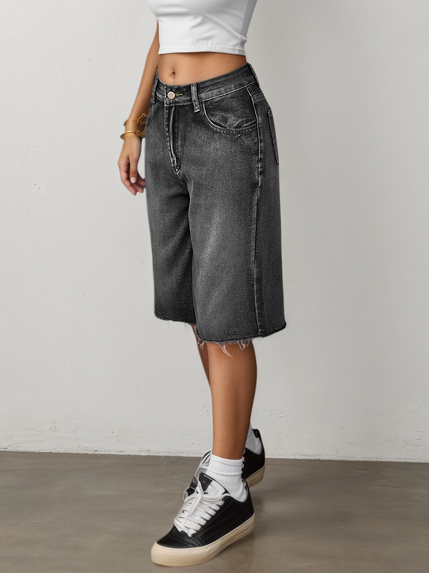 Kaia – Dames jorts met relaxed fit