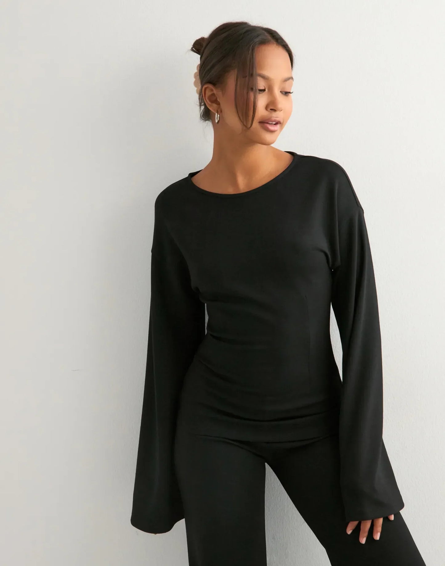 Dames Sweat Set | Moderne pasvorm met wijde mouwen