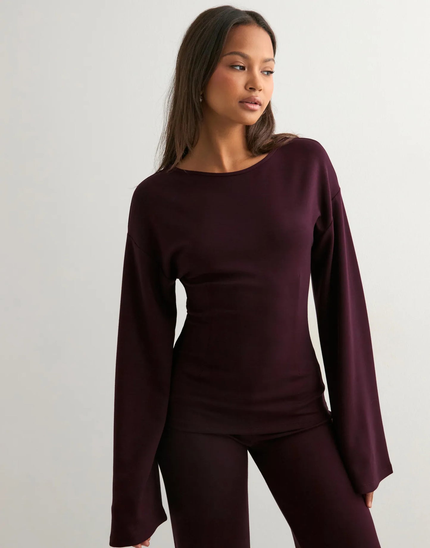 Dames Sweat Set | Moderne pasvorm met wijde mouwen