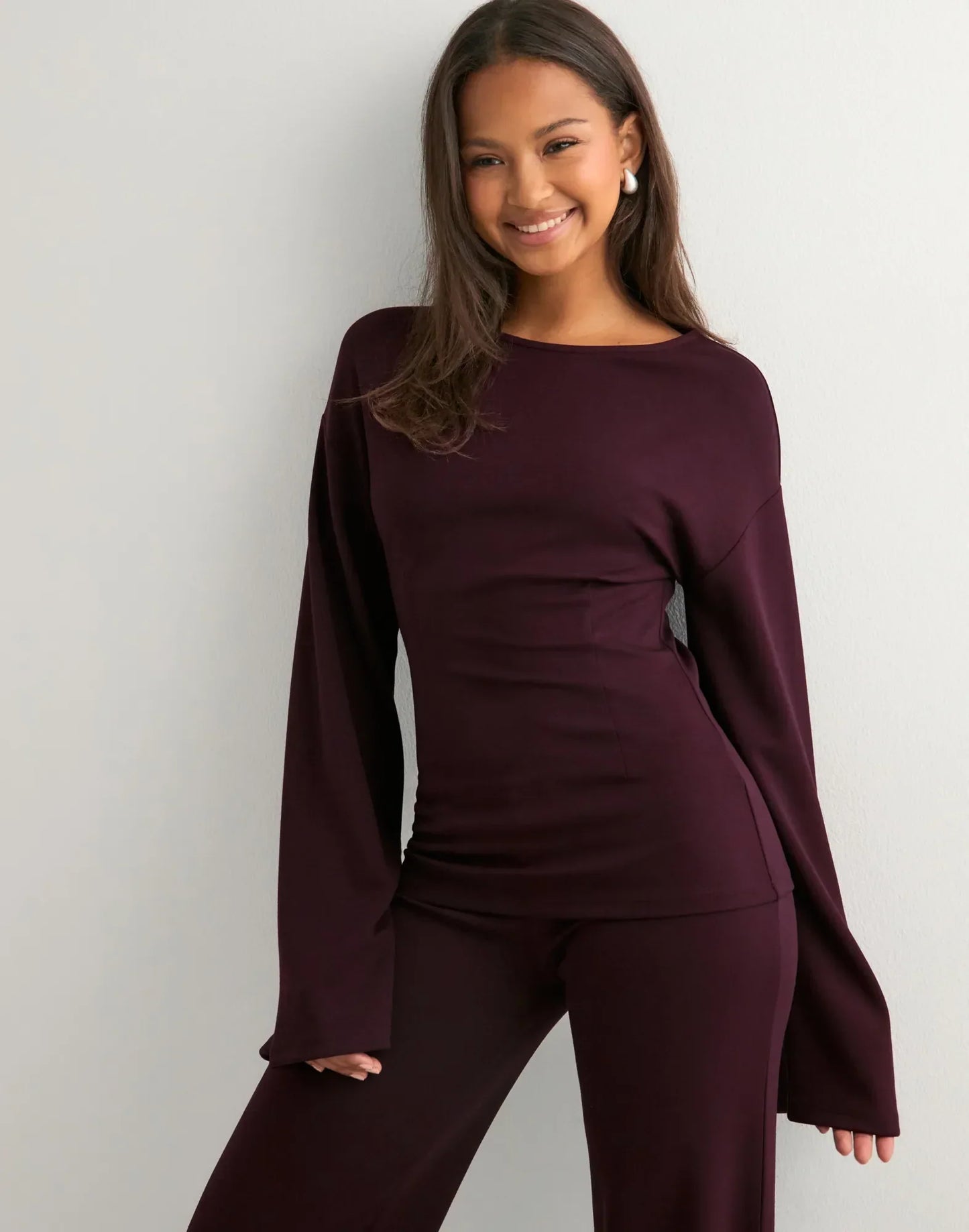 Dames Sweat Set | Moderne pasvorm met wijde mouwen