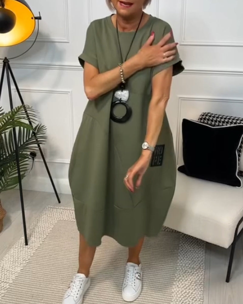 Dames Casual Jurk | Comfortabel en stijlvol met speelse details