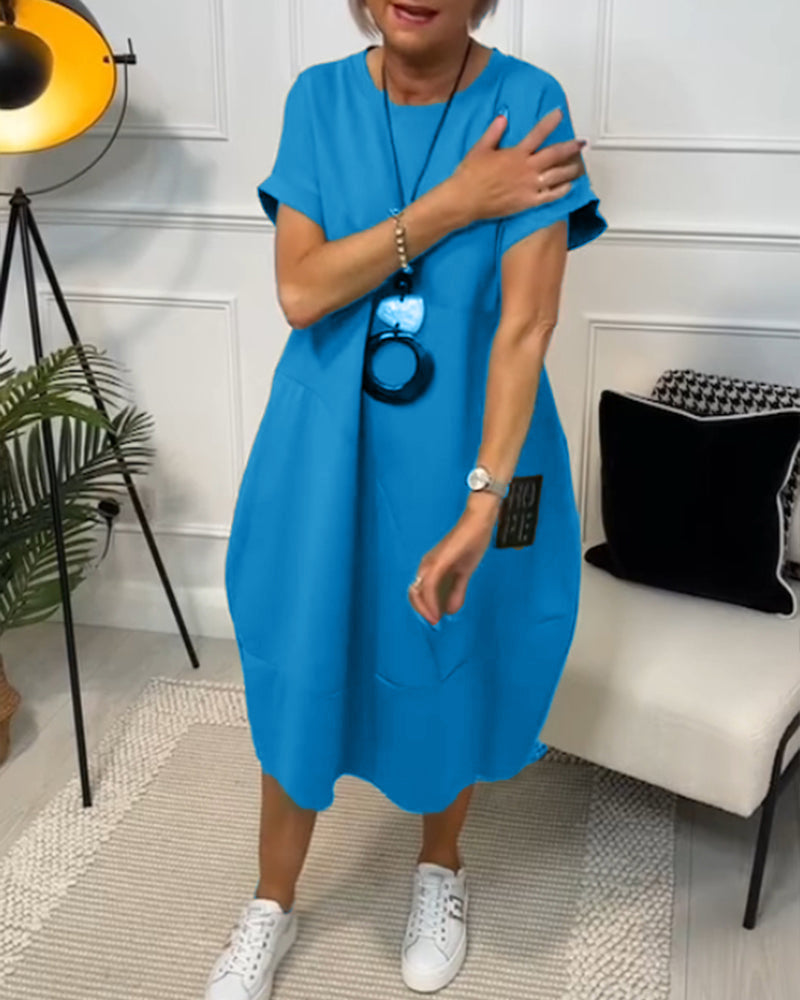 Dames Casual Jurk | Comfortabel en stijlvol met speelse details