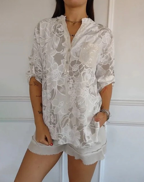 Dames Blouse | Luchtig en vrouwelijk met bloemenprint