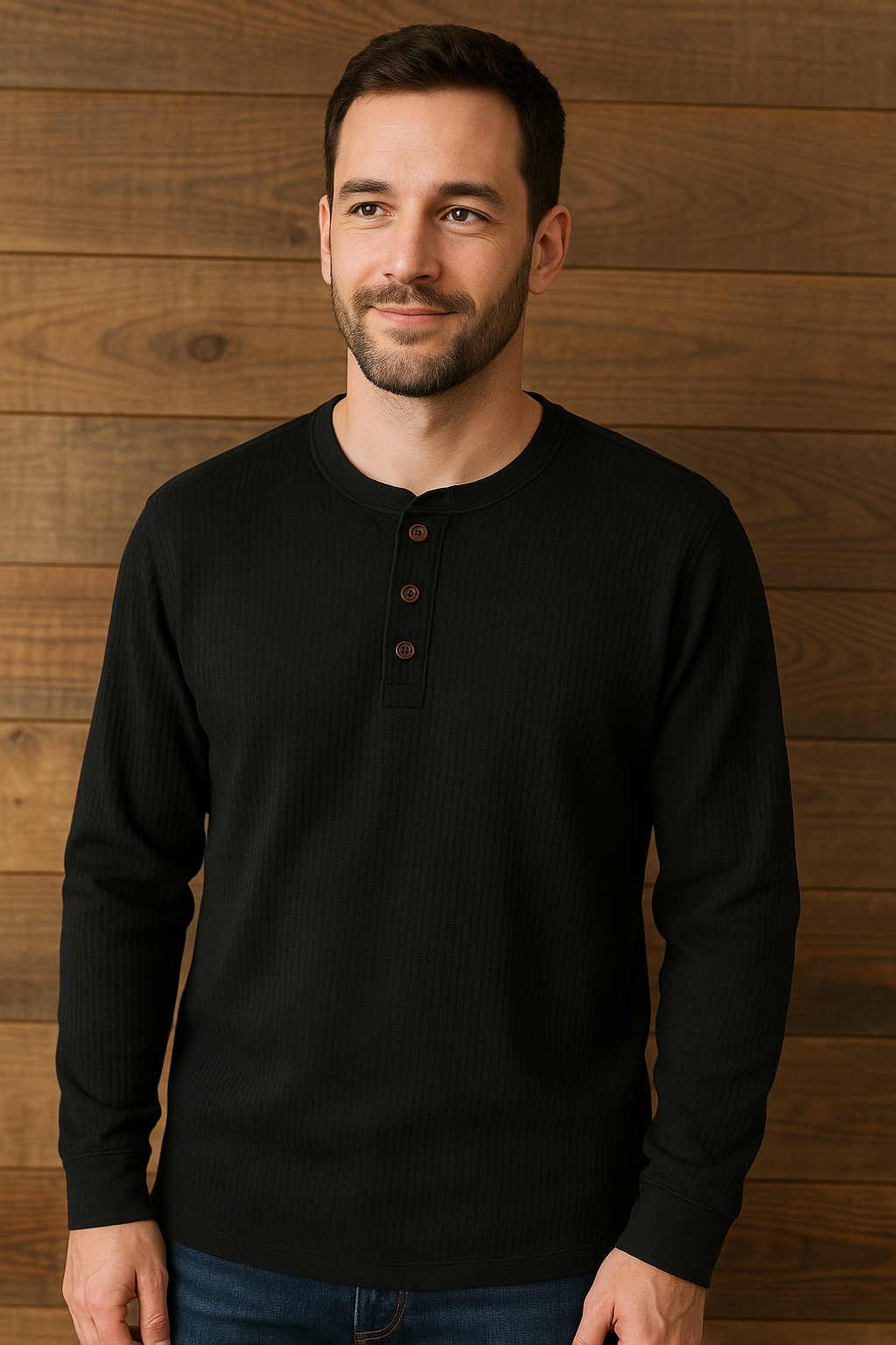 Heren Henley Shirt | Tijdloze stijl met modern comfort