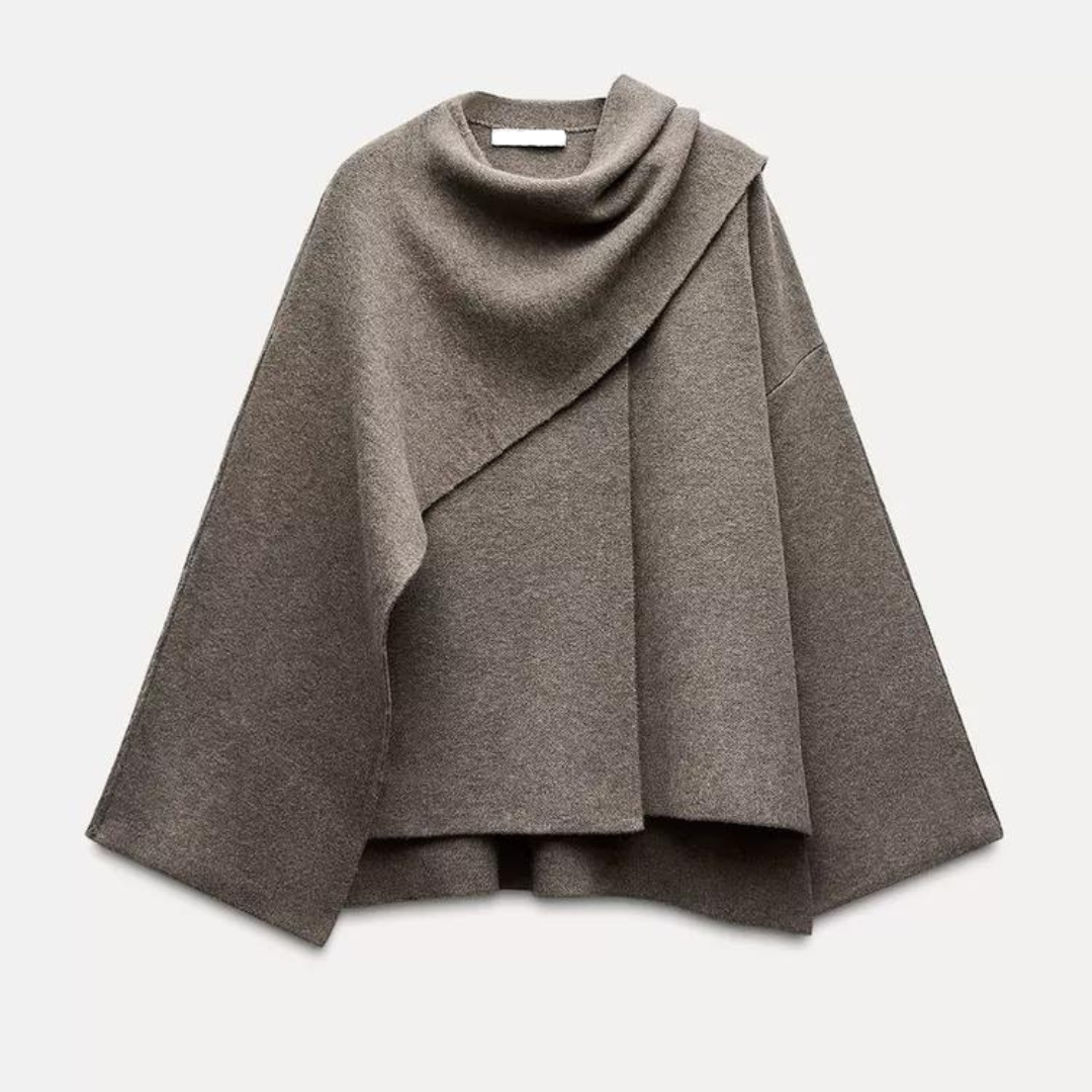 Selira – Dames sjaal jas met stijlvolle elegantie