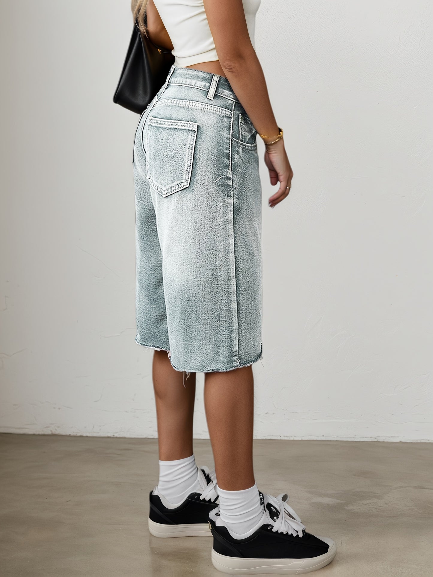 Kaia – Dames jorts met relaxed fit