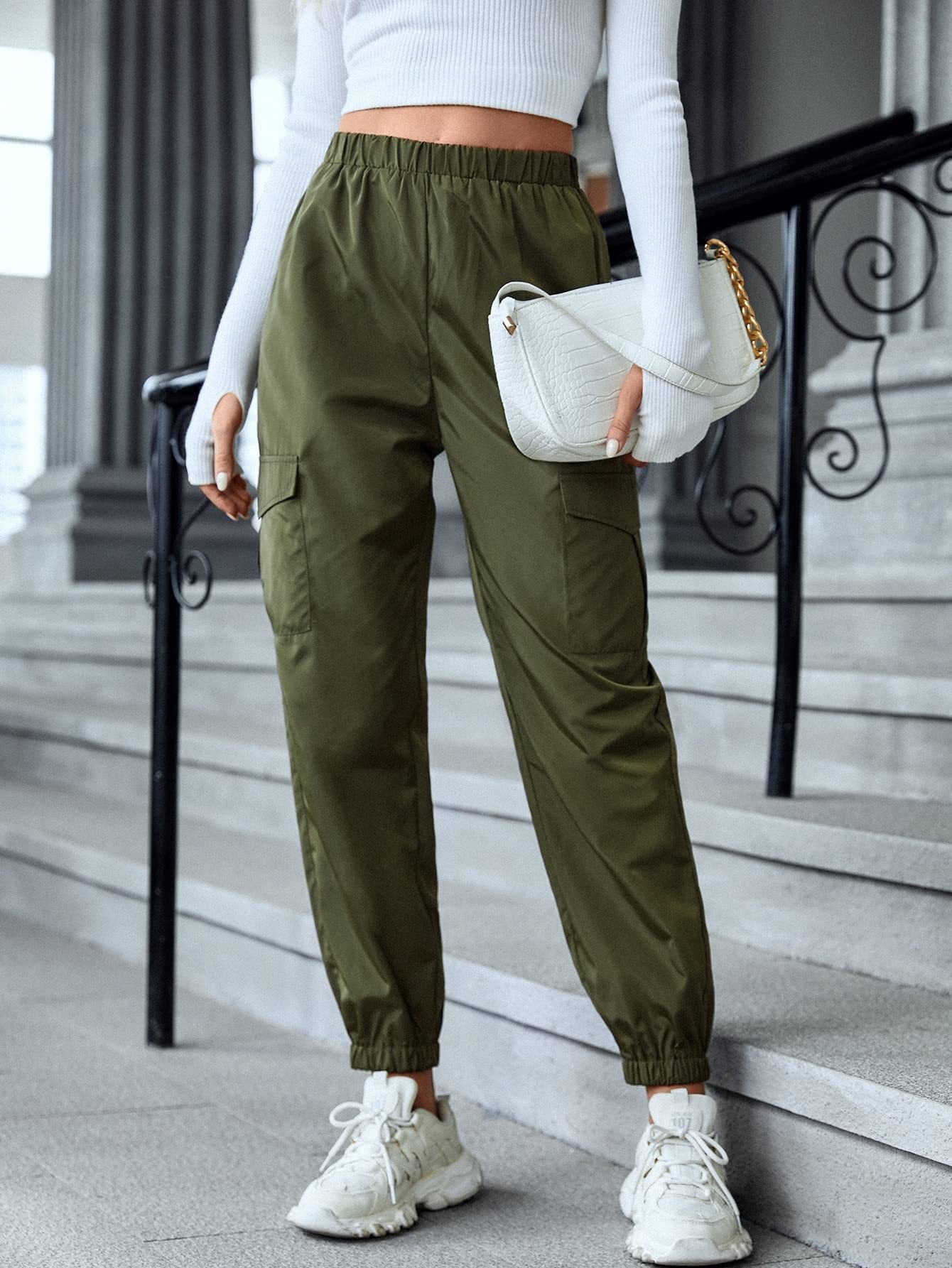 Yara – Dames cargo broek met urban stijl