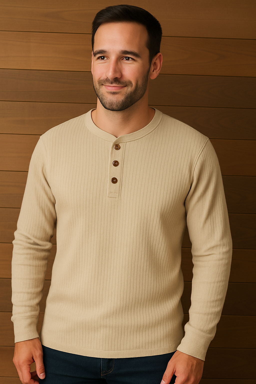 Heren Henley Shirt | Tijdloze stijl met modern comfort