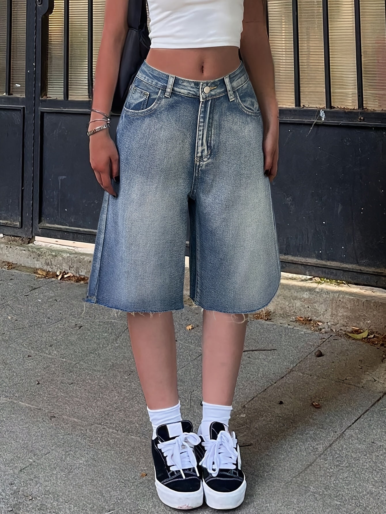 Kaia – Dames jorts met relaxed fit