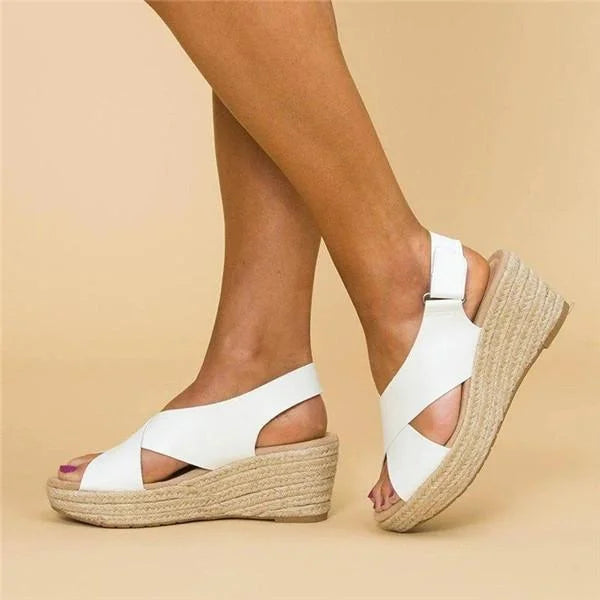 Yana – Dames sandalen met comfort wedge en elegantie