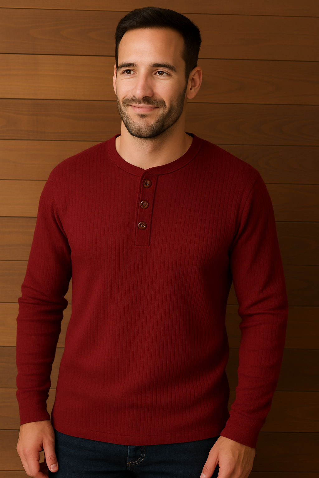 Heren Henley Shirt | Tijdloze stijl met modern comfort
