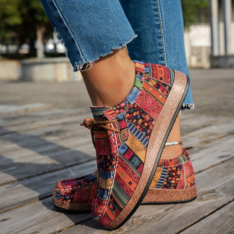 Zamira – Kleurrijke dames schoenen met unieke boho-look