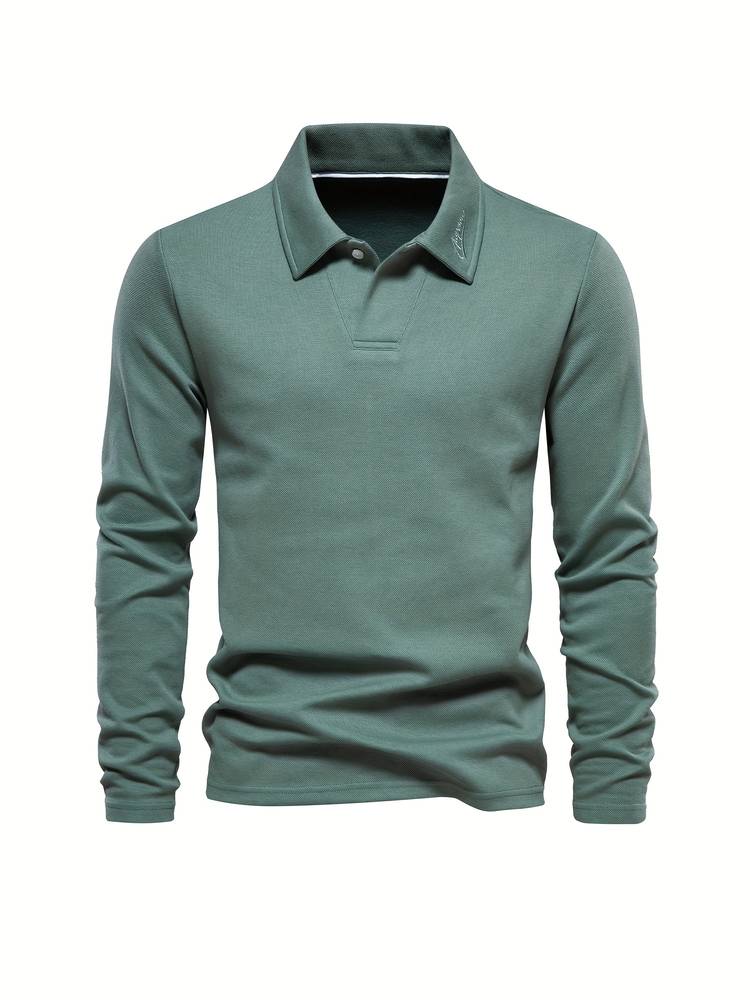 Heren Lange Mouwen Polo | Klassiek comfort met moderne uitstraling