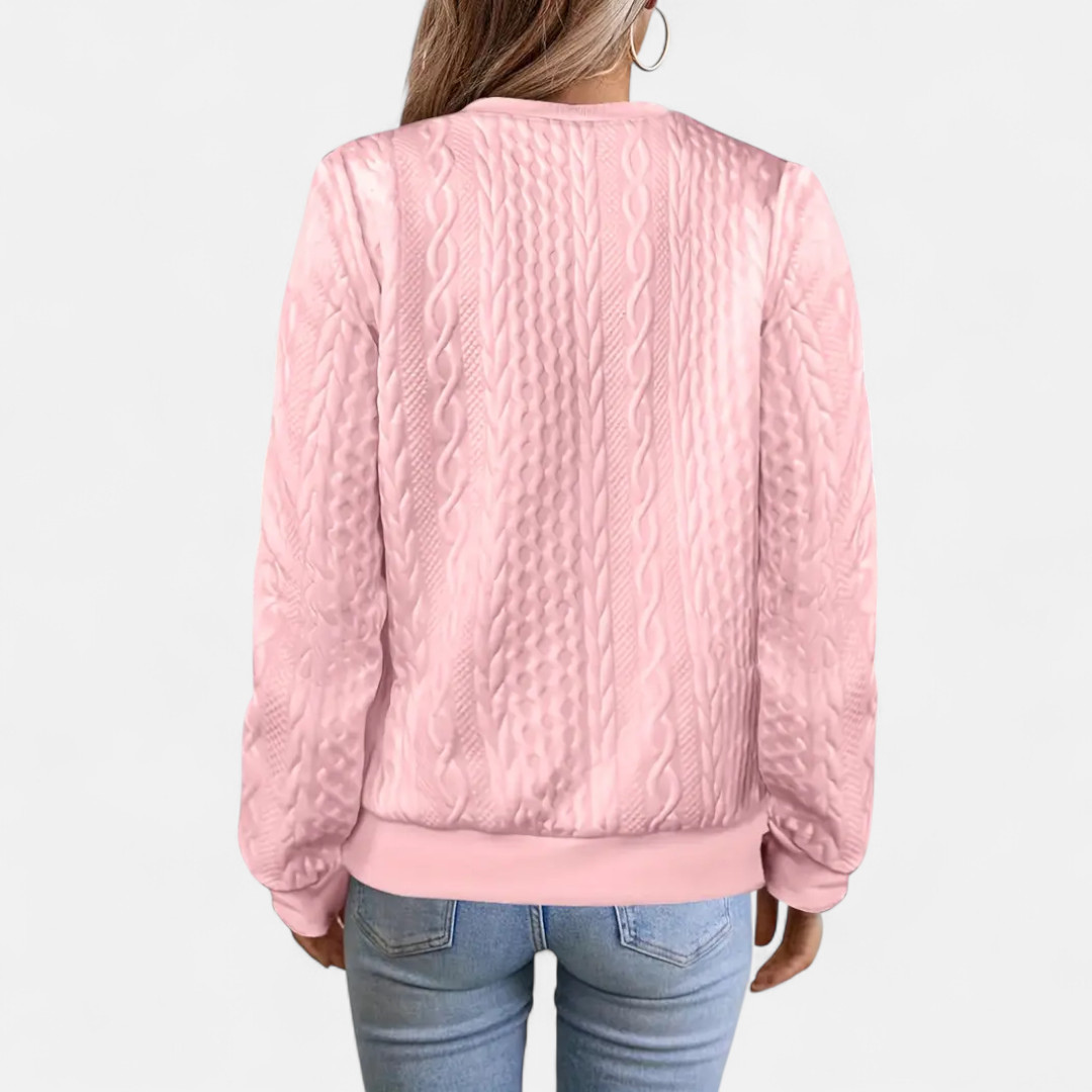 Dames Vest | Flatterende pasvorm met stijlvol kabelpatroon