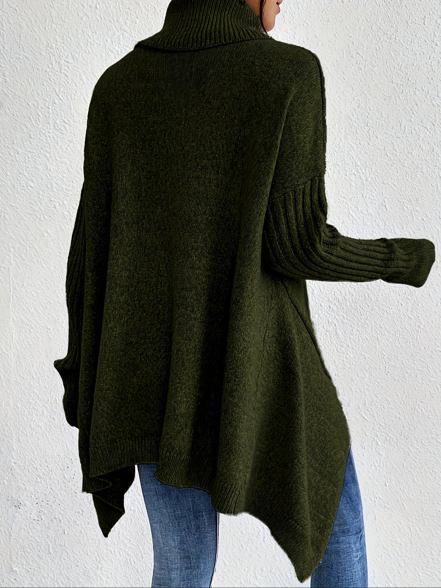 Dames Coltrui | Oversized pasvorm met turtleneck