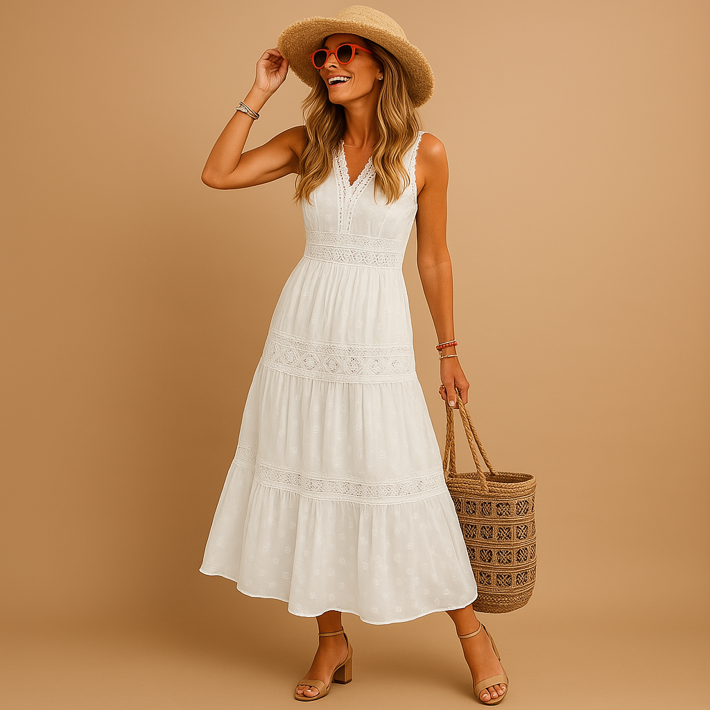 Nova – Dames boho zomerjurk met Ibiza spirit