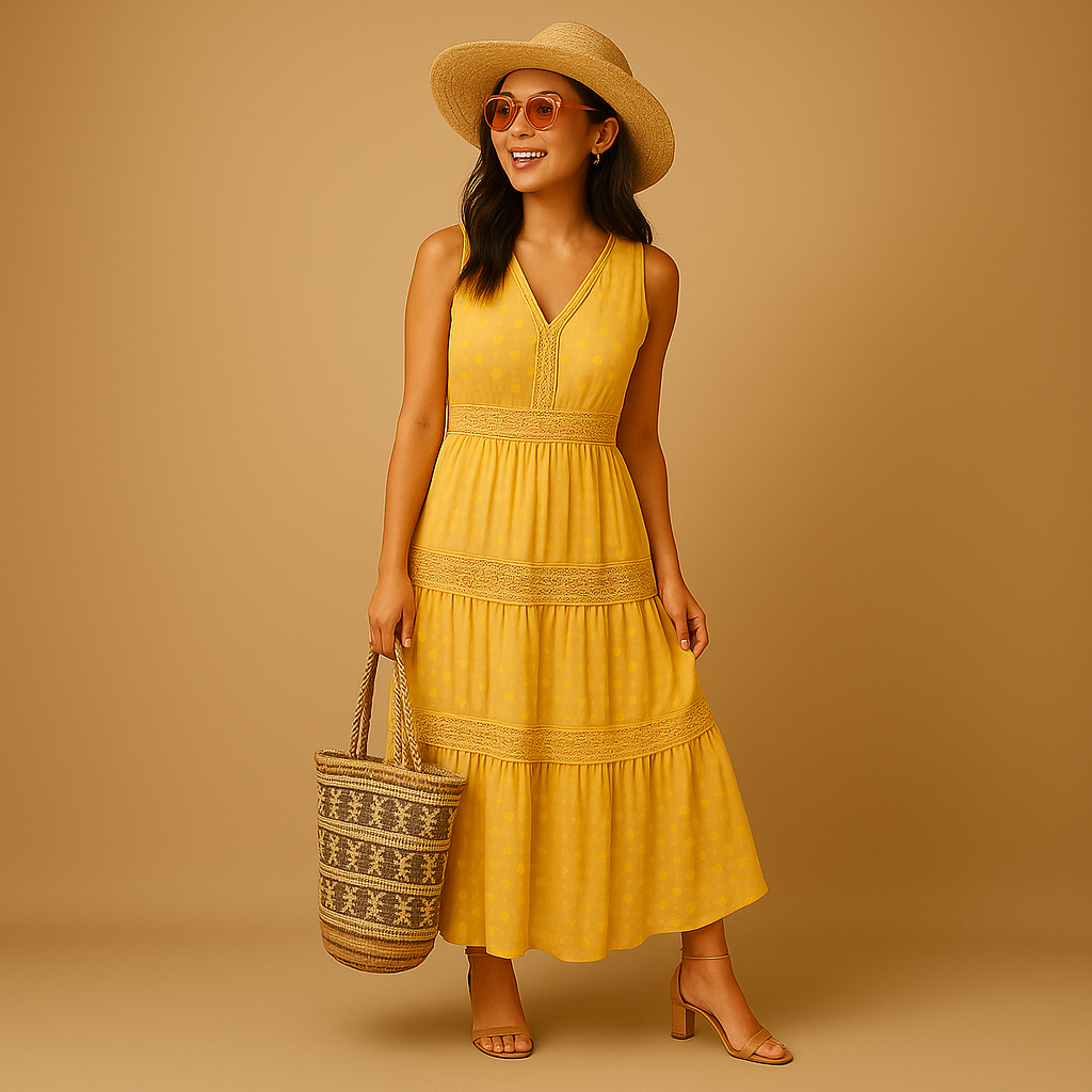 Nova – Dames boho zomerjurk met Ibiza spirit