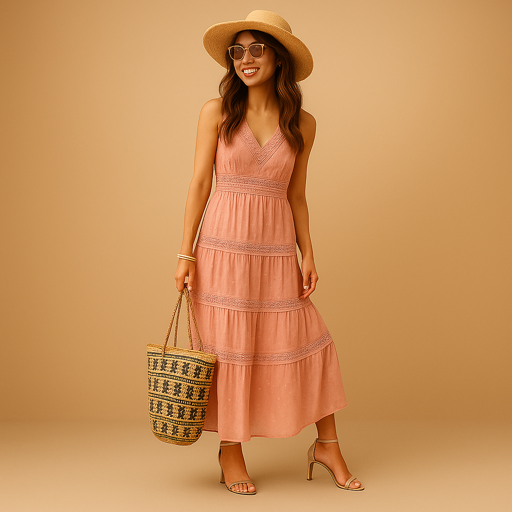 Nova – Dames boho zomerjurk met Ibiza spirit