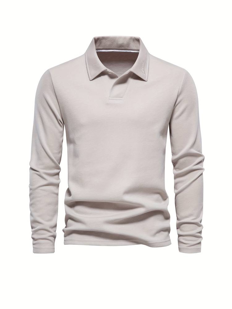 Heren Lange Mouwen Polo | Klassiek comfort met moderne uitstraling