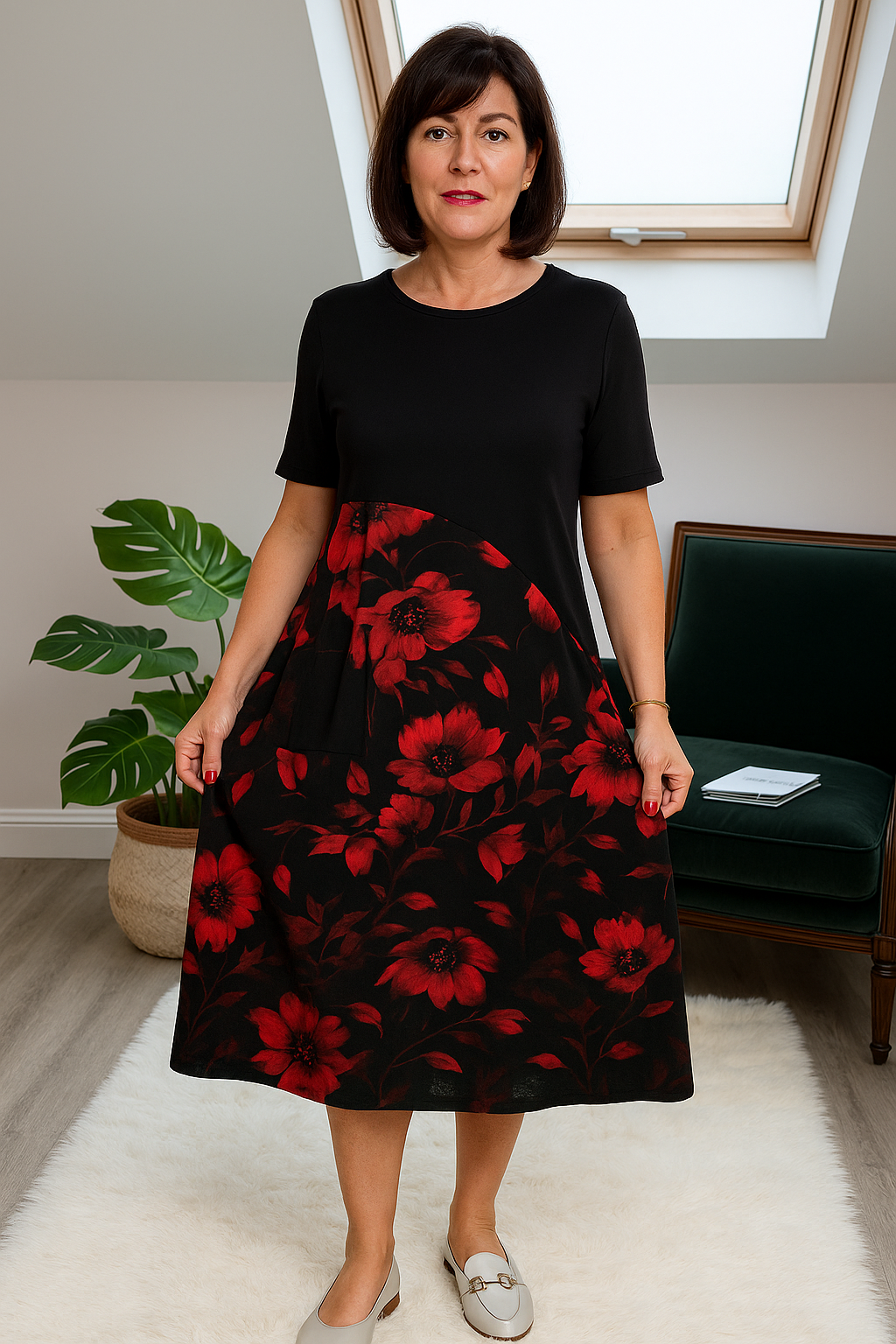 Dames Jurk | Moeiteloze elegantie met flatterend effect
