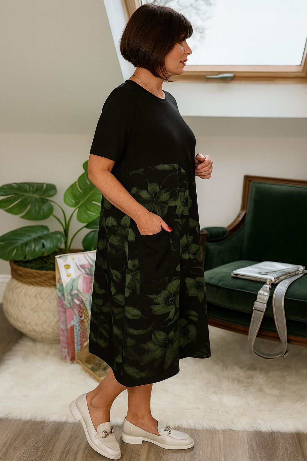 Dames Jurk | Moeiteloze elegantie met flatterend effect