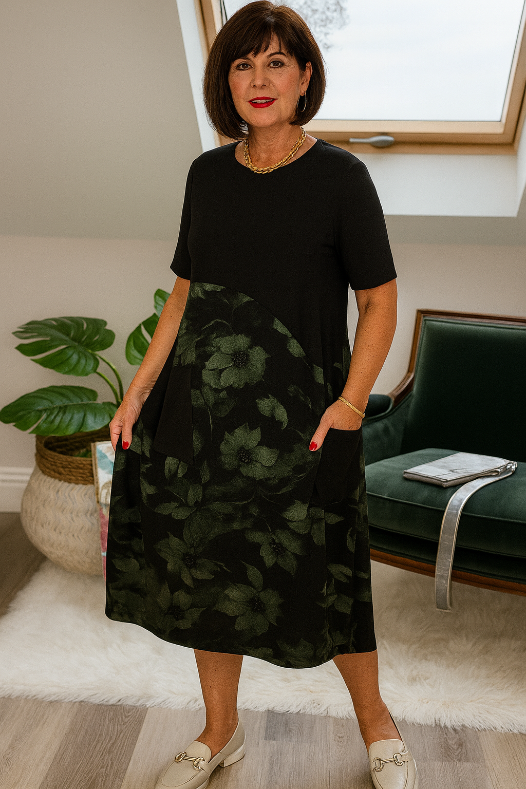 Dames Jurk | Moeiteloze elegantie met flatterend effect
