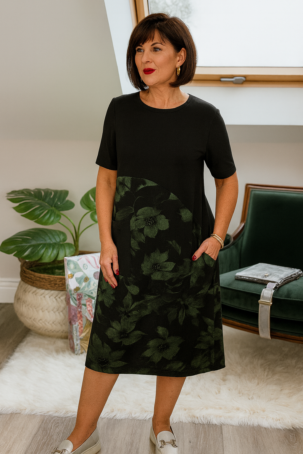 Dames Jurk | Moeiteloze elegantie met flatterend effect