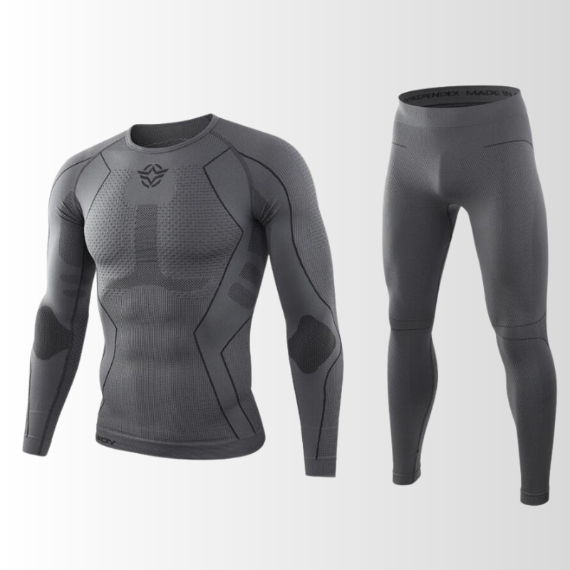 Thermo Kledingset Heren | Warm, ademend en naadloos