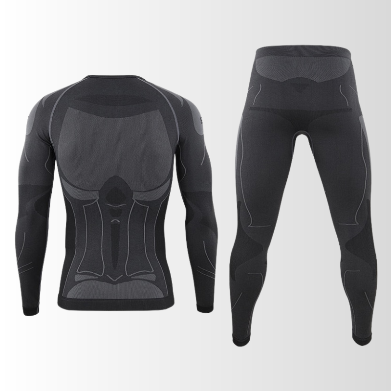 Thermo Kledingset Heren | Warm, ademend en naadloos