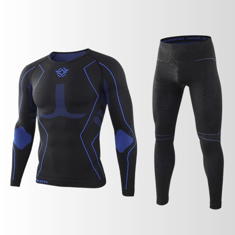 Thermo Kledingset Heren | Warm, ademend en naadloos