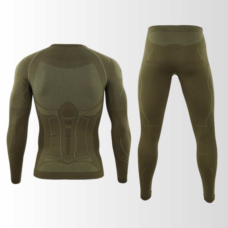 Thermo Kledingset Heren | Warm, ademend en naadloos