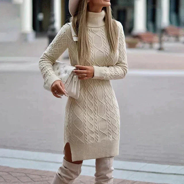 Elira – Dames jurk met tijdloze warmte en stijl
