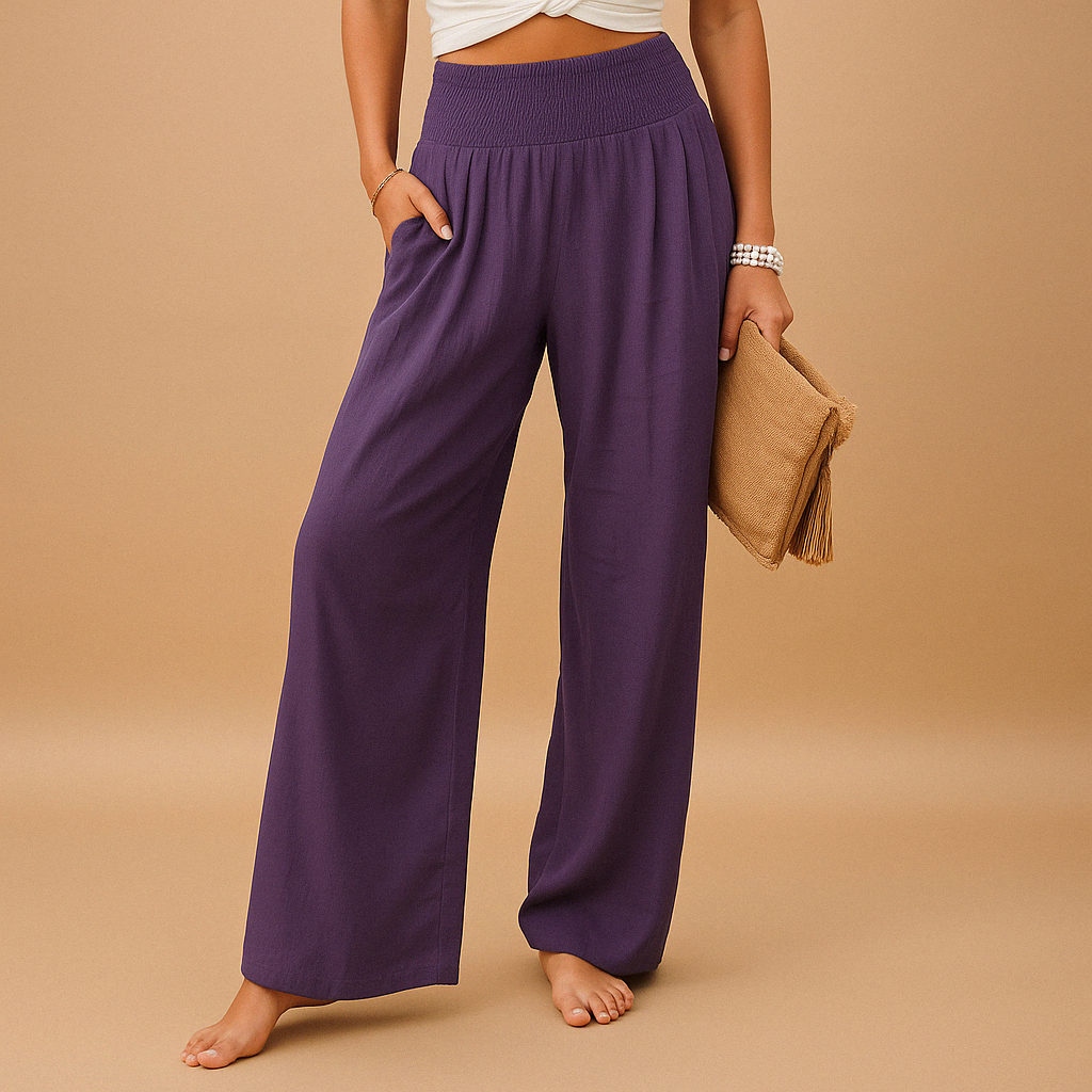 Lana – Dames zomerbroek met relaxte fit