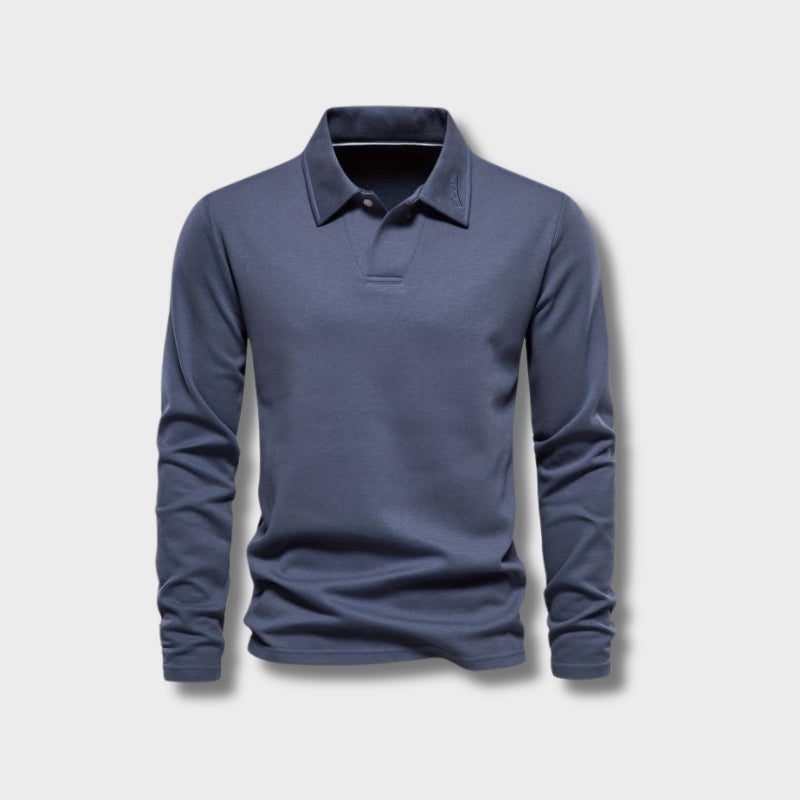 Heren Lange Mouwen Polo | Klassiek comfort met moderne uitstraling