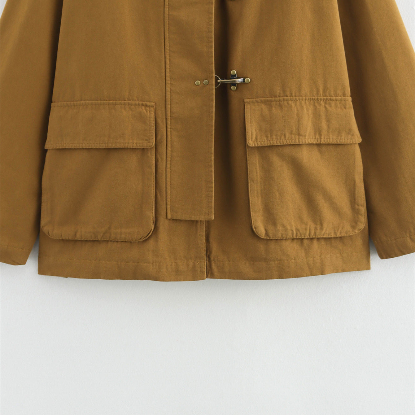 Malvia – Dames barn jacket met trendy zakken en knoopsluiting
