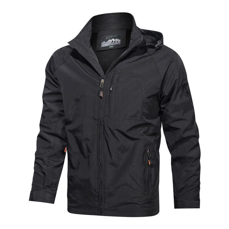 Jaro – Heren outdoor jas met capuchon, winddicht design