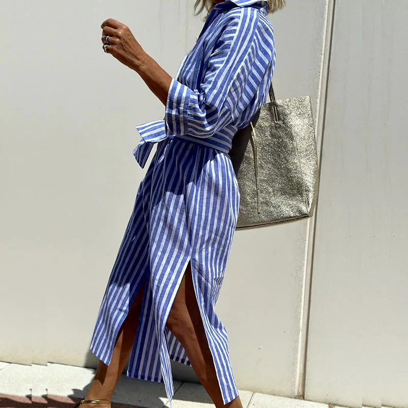 Elin – Dames overhemdjurk met zomerse flair