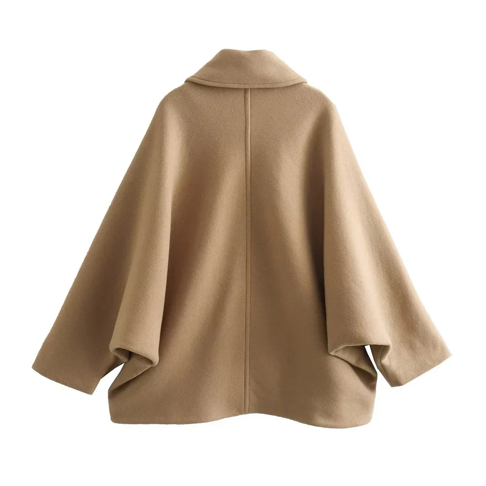 Auren – Oversized dames mantel met luxe comfort