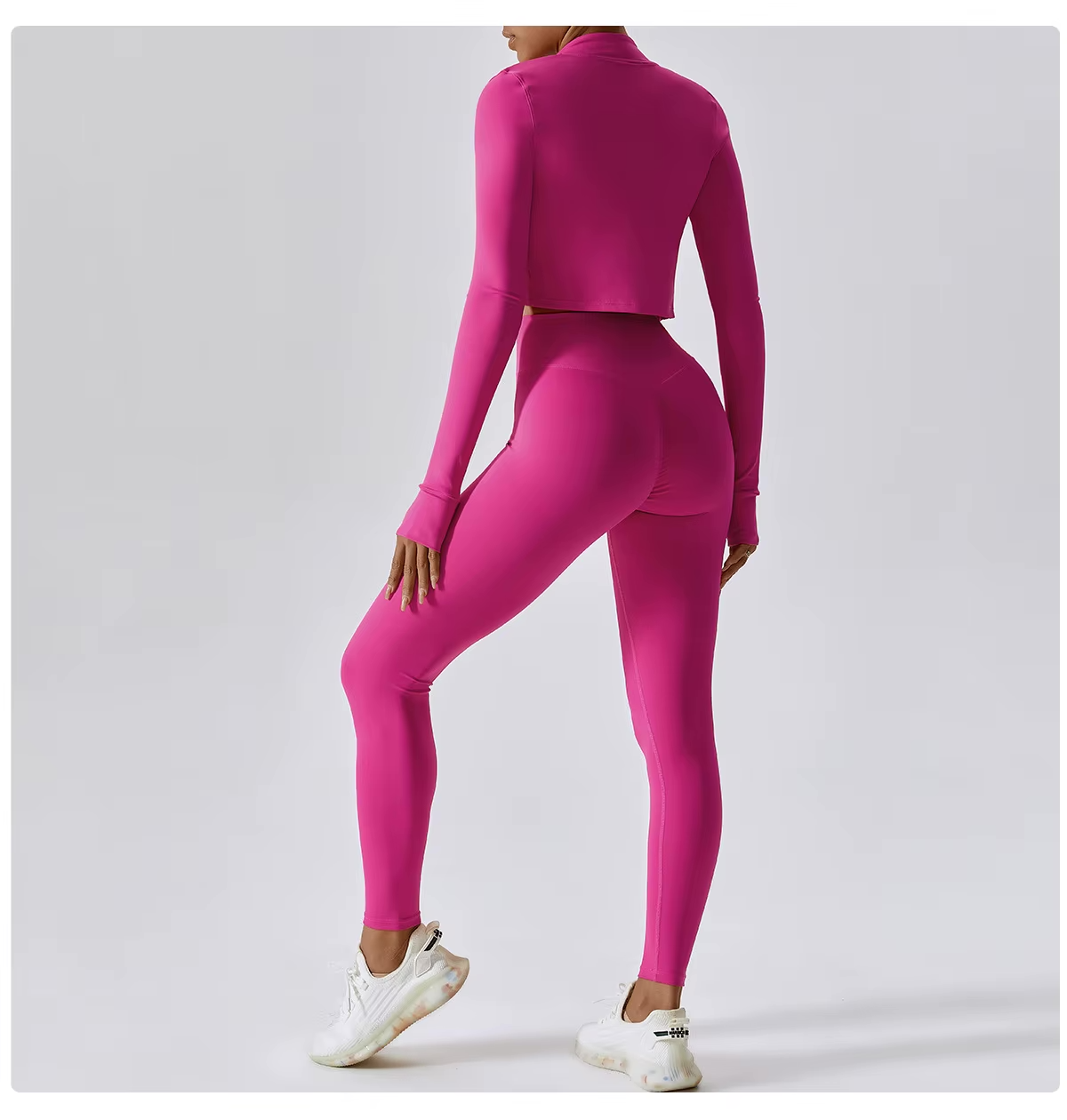 Dames 3-Delige Pilates Set | Comfortabel met legging, top & vest