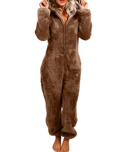 Onesie Dames | Cozy huispak met ritssluiting
