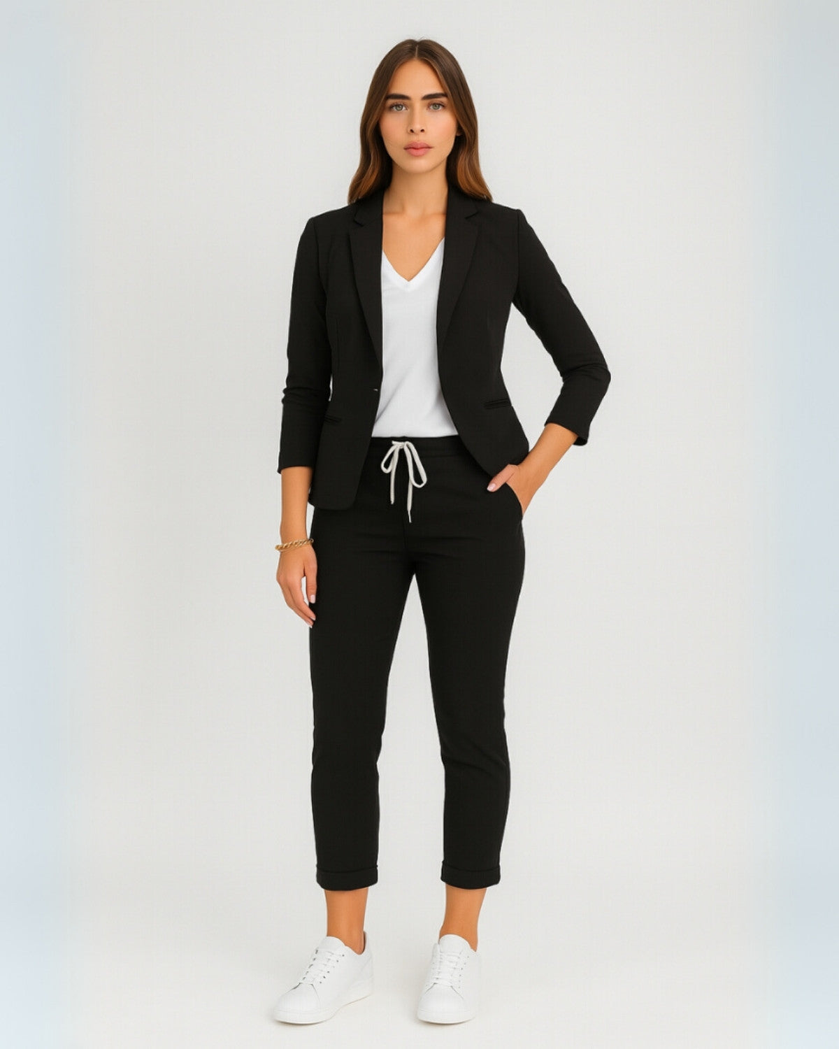 Verena – Broekpak dames met elegante pasvorm