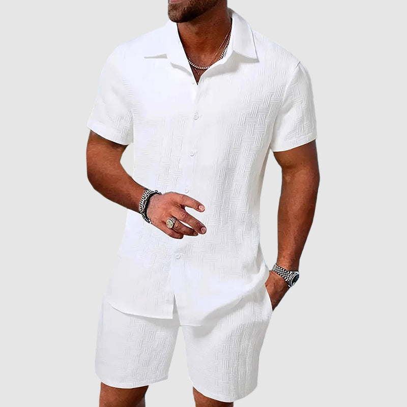 Jens – Heren co-ord set met zomerse klasse